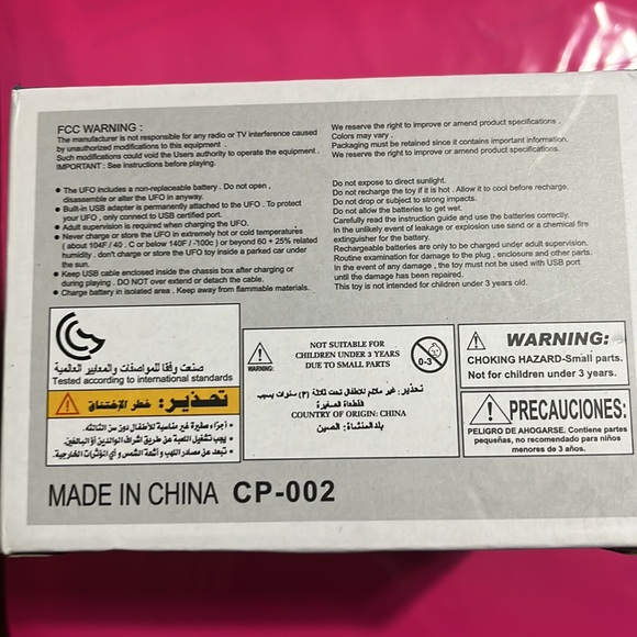 Crsyub UFO Interactive Aircraft Black NEW BNIB DRONE - Picture 7 of 9